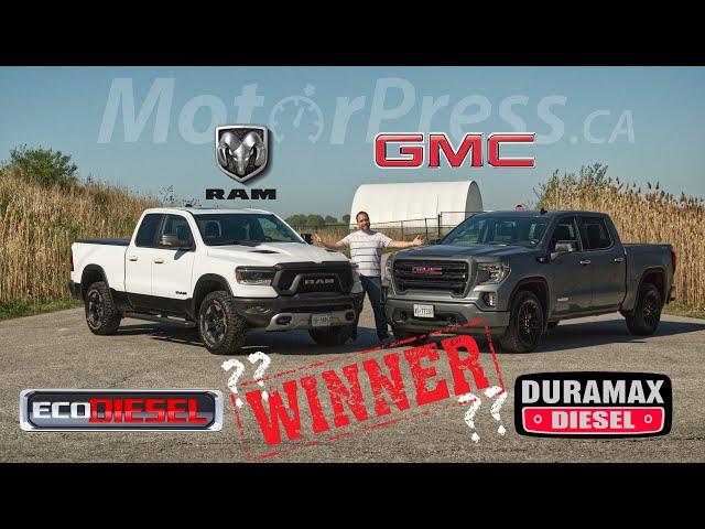 GMC Sierra 1500 3.0L Duramax Vs RAM 1500 3.0L EcoDiesel | The pursuit for ultimate fuel economy