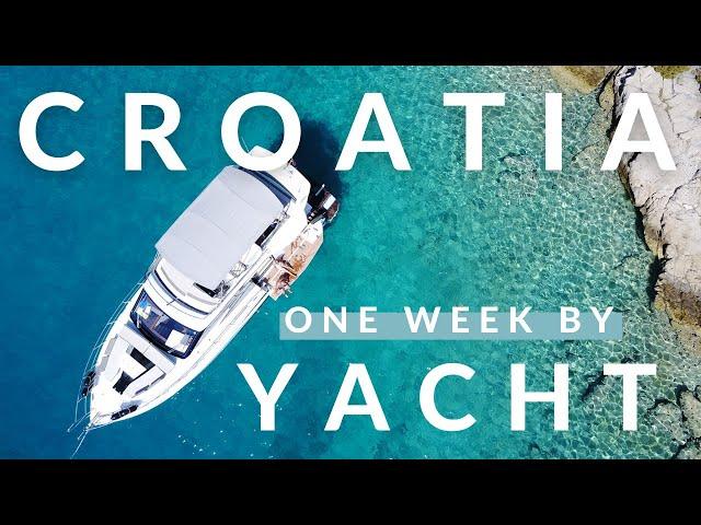 HOW TO TRAVEL CROATIA BY BOAT (1 Week By Yacht, Hvar, Vis, Krka Waterfalls) // VLOG 01