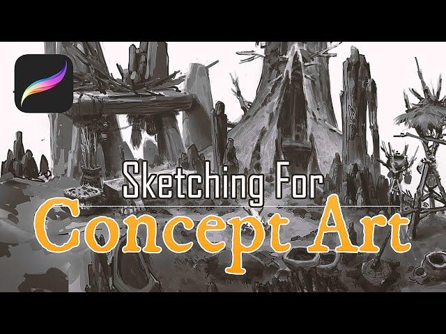 Sketching And The Reality Of Being A Professional Concept Artist