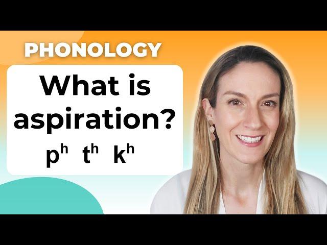 What is Aspiration? | Connected Speech | English Phonology