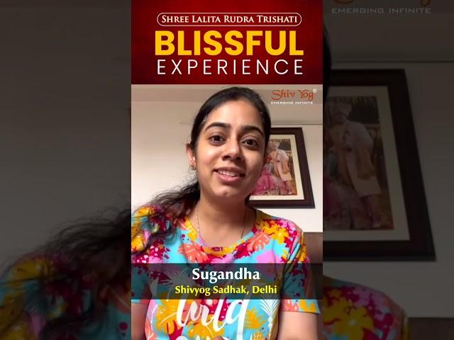 BLISSFUL EXPERIENCE || SHREE LALITA RUDRA TRISHATI (SHIVYOG SADHAK, DELHI)