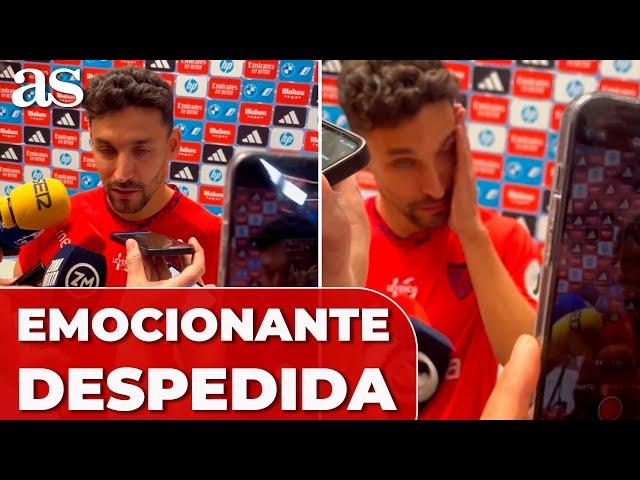 El PRECIOSO EPÍLOGO de NAVAS llorando en las entrañas del BERNABÉU: EMOCIONANTE