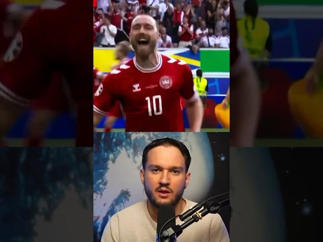 Christian Eriksen - From DEATH to HERO ️ #football #euro2024 #eriksen #denmark #hitrecordsam