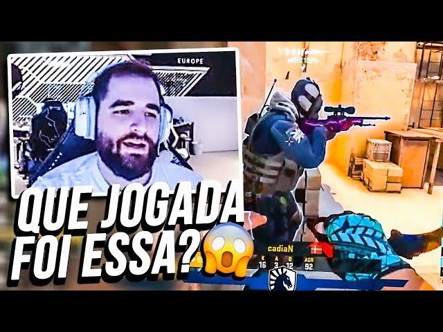 FALLEN REAGINDO A JOGADA HISTÓRICA de CADIAN & FER FAZ 5K INSANO DE DESERT EAGLE!!