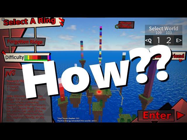 New JToH Ring Select Secret Update? | Roblox