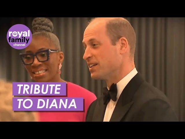 William Praises Diana’s Legacy at Charity Anniversary Event