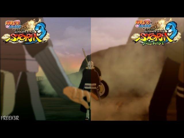 Naruto Shippuden Ultimate Ninja Storm 3 Full Burst - Graphics Comparison