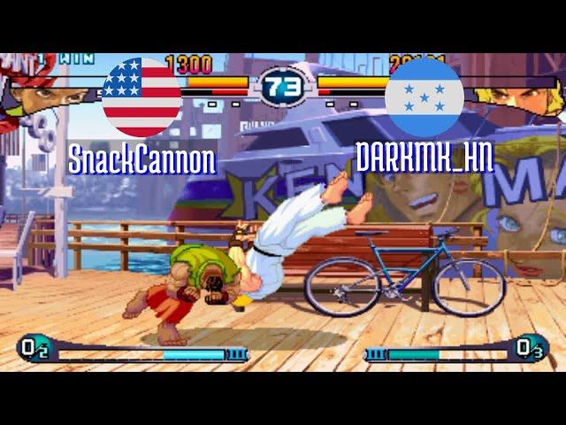 FT5 @sfiii2: SnackCannon (US) vs DARKMK_HN (HN) [SF III 2nd Impact sfiii sf3 Fightcade] Jul 15