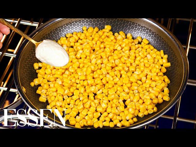 Such a Quick, Easy and Delicious Corn Recipe that You Can Make Every Day! Korean Corn Cheese Recipe!