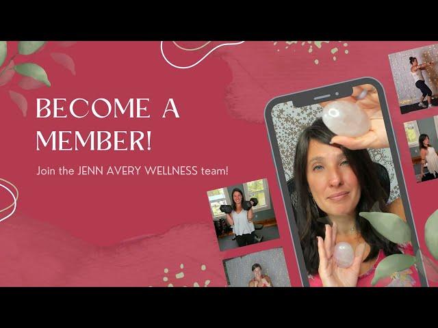 Become a Member of Jenn Avery Wellness | Free Reiki, Yoga, and Fitness Classes and Content