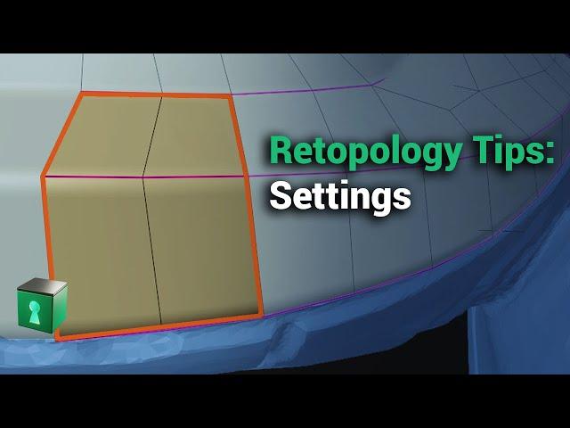 Blender Secrets - Retopo Settings