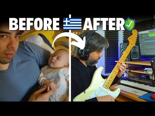 From Stay at Home Dad to Pro Musician Living in Greece