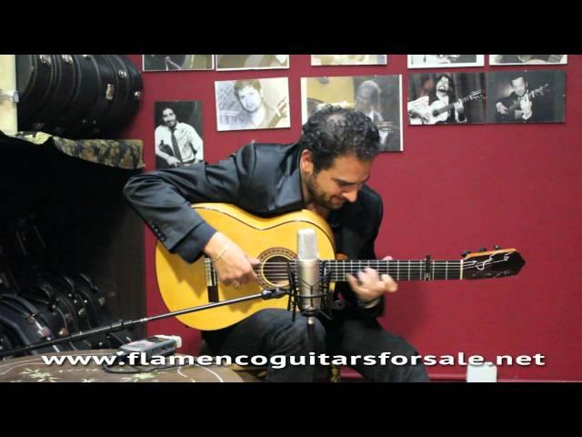 Diego del Morao plays the Lester Devoe 2009 flamenco guitar for sale