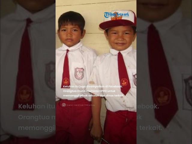 Harga Seragam Murid Baru di SDN 1 Ratolindo Touna Tembus Rp 1 Juta, Orangtua Murid Protes