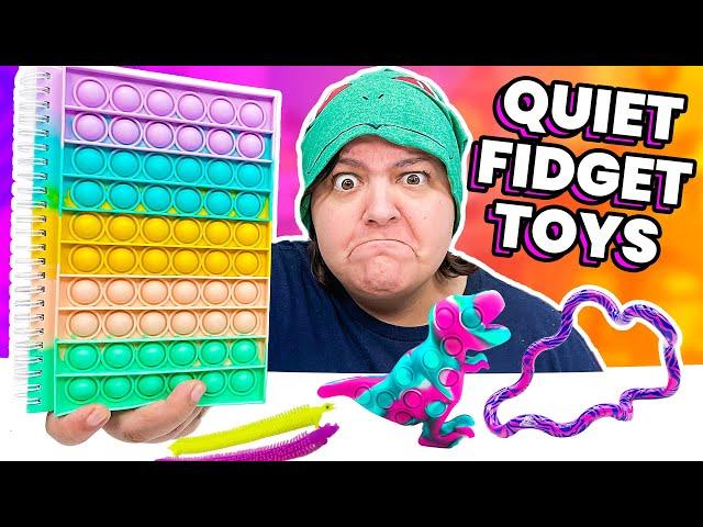 Are They REALLY QUIET? Let's Unbox & Review Fidget Toys Mystery Boxes