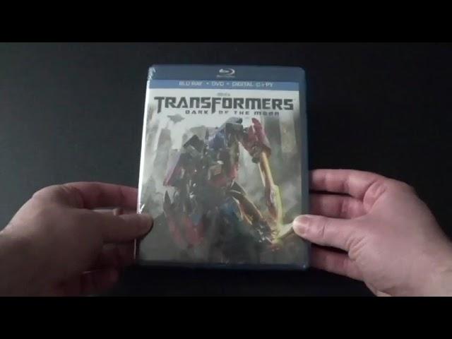 Transformers Dark on the Moon Blu-Ray+DVD Unboxing.