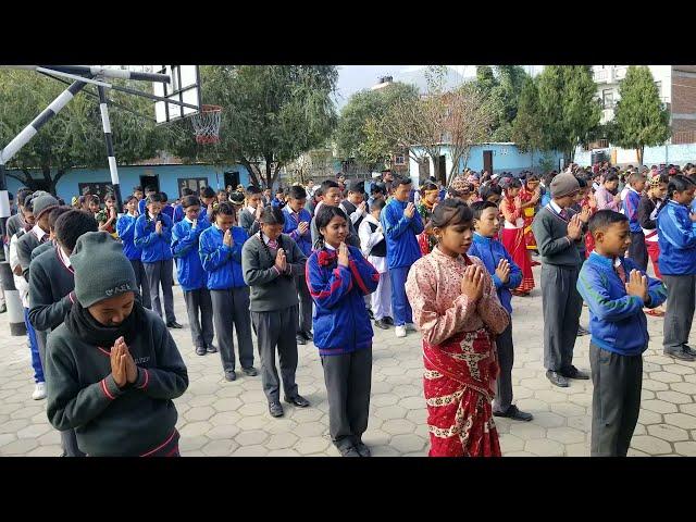 Morning Assembly - Green Village Education Foundation