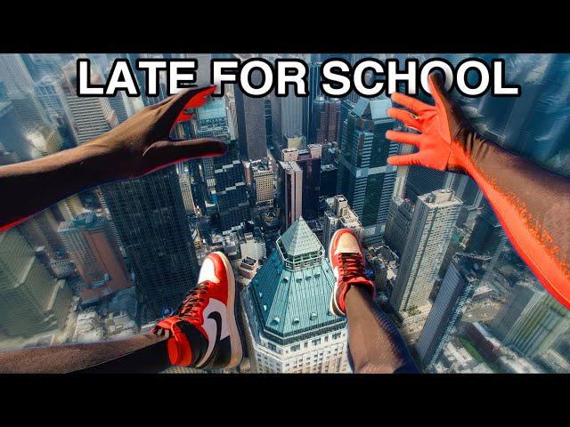 Miles Late For School POV!