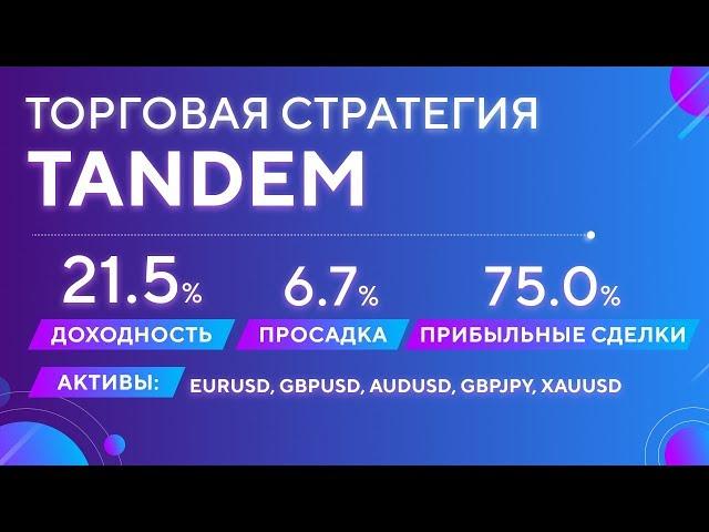 Торговая стратегия Tandem от Atimex (Автор: Тимур Асланов)