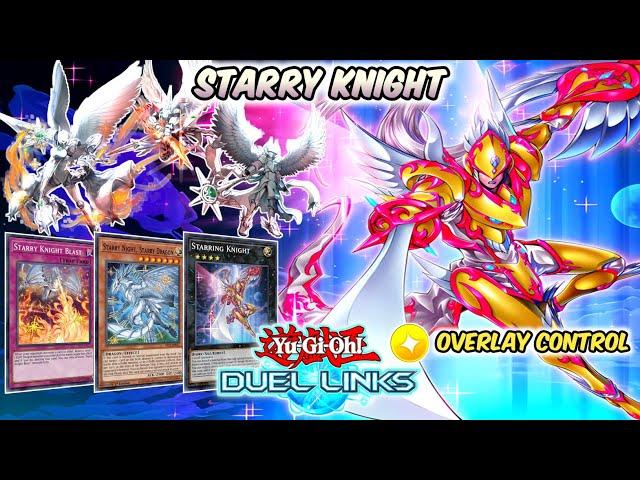 STARRY KNIGHT | New Support With STARRING KNIGHT & Overlay Control | Yu-Gi-Oh! Duel Links