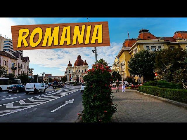 ⭐Evening Walk in Targu Mures in Transylvania, Romania