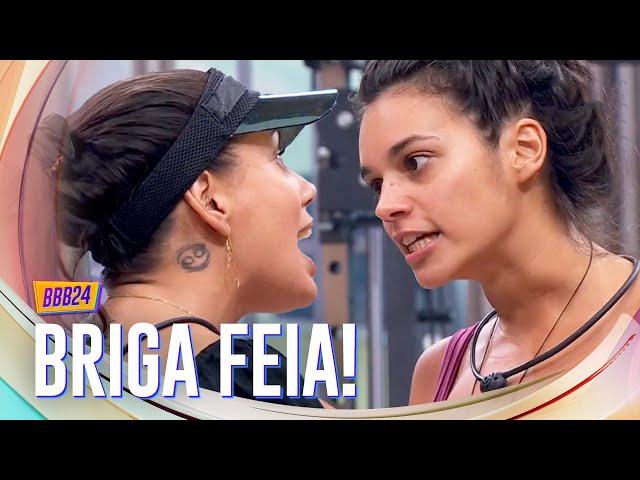 FERNANDA E ALANE DISCUTEM FEIO E PARTEM PARA OFENSAS  | BBB 24