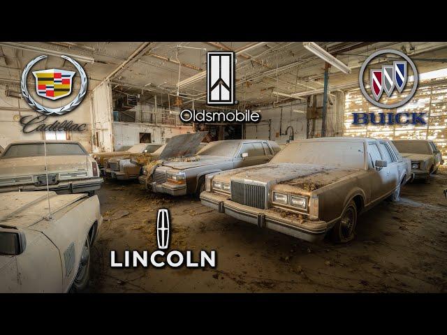 Uncovering an Abandoned VINTAGE Car Collection w/ 30+ CARS - Cadillac, Buick, Lincoln