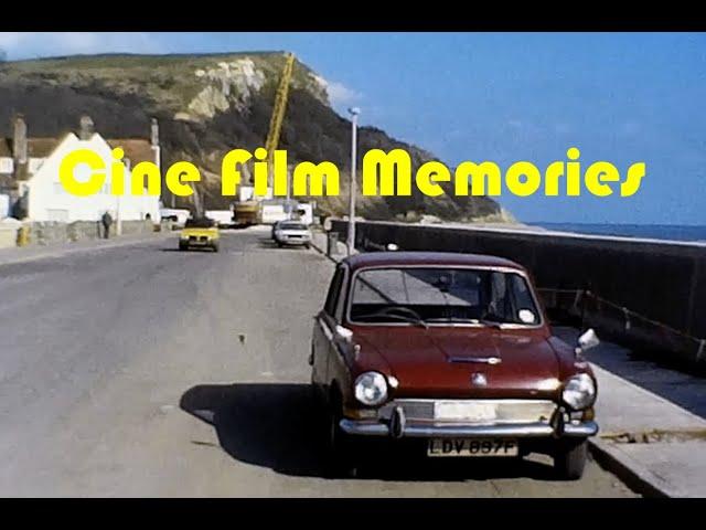 Building the Sea Wall, Seaton, Devon, 1980 Amateur Home Movie Cine Film