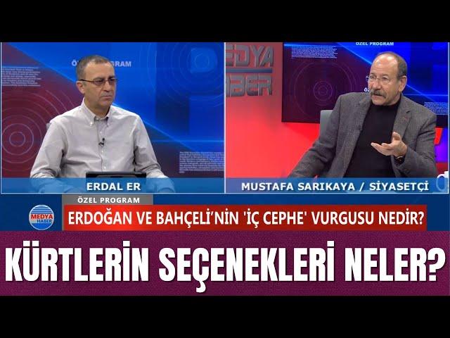 MUSTAFA SARIKAYA: KÜRT TRAFI TEK SES, KARŞI TARAF PARÇALI