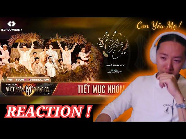 ĐÀN ÔNG SẼ KHÔNG KHÓC KHI NGHE BÀI NÀY ? | MẸ YÊU CON -  CHUNG KẾT Nhà TINH HOA | GavinLee Reaction