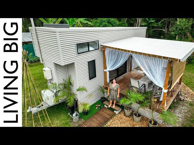 After Losing Everything in an Earthquake, She Built This Amazing Tiny House!