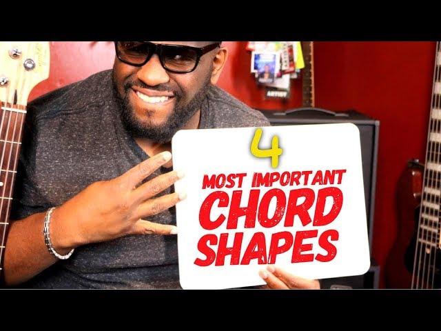 4 MOST IMPORTANT BASS CHORD SHAPES | Online Bass Lessons w/ Daric Bennett