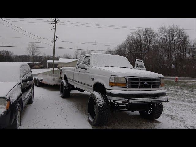 COLD START 7.3 DIESEL POWERSTROKE