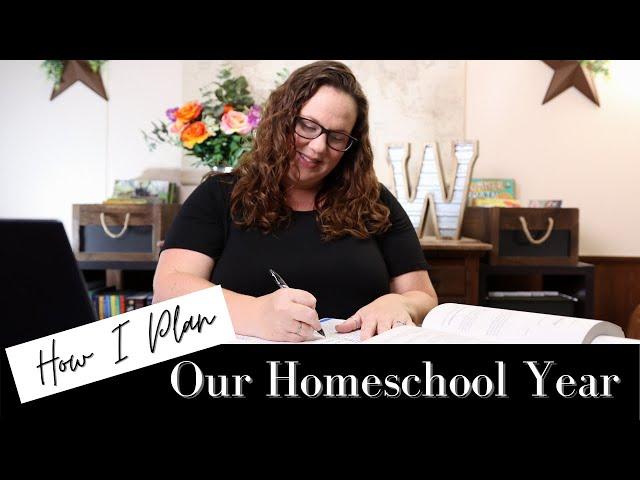 How I Plan Our Homeschool Year | Big Picture Homeschool Planning