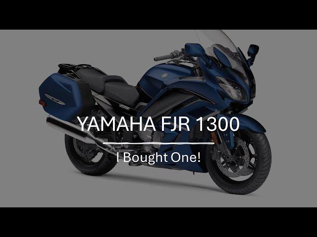 Yamaha FJR 1300 Purchase