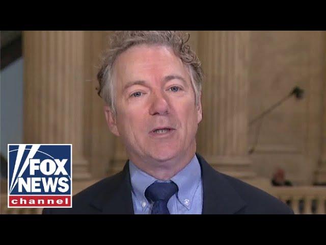 Rand Paul: Biden's green agenda completely nonsensical