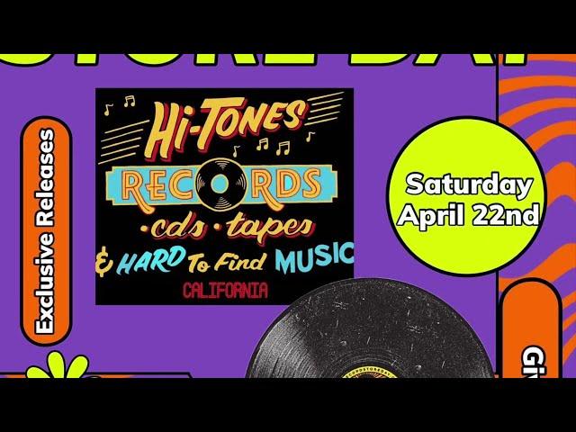 Hi-Tones Record Store Day (2023) RSD exclusive limited Vinyl Record releases.