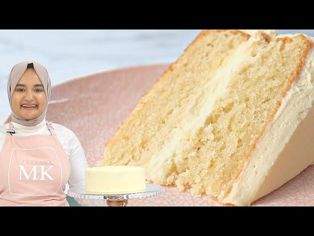 After 20 years of baking, I never thought an eggless VANILLA CAKE could be this good