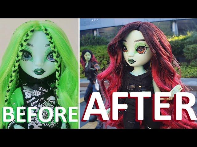 TRANSFORMATION: Rainbow High to Gamora Doll Reroot