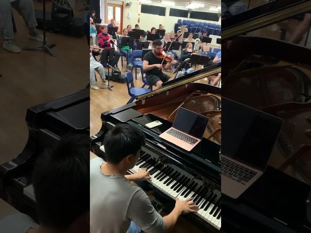 Ethan Chen in Virtuosis 2023 Rehearsals