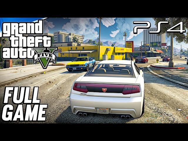 Grand Theft Auto V PS4 Gameplay FULL GAME