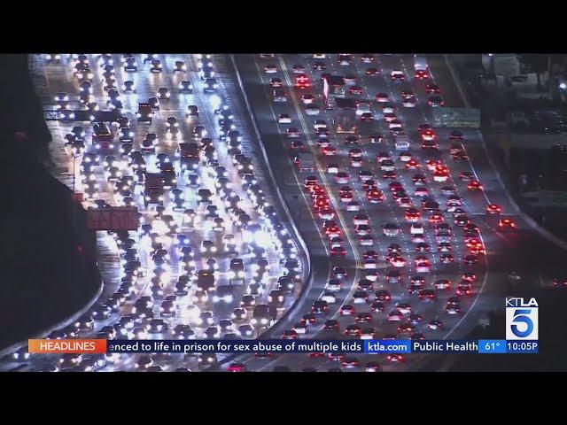 Thanksgiving travel rush hits SoCal