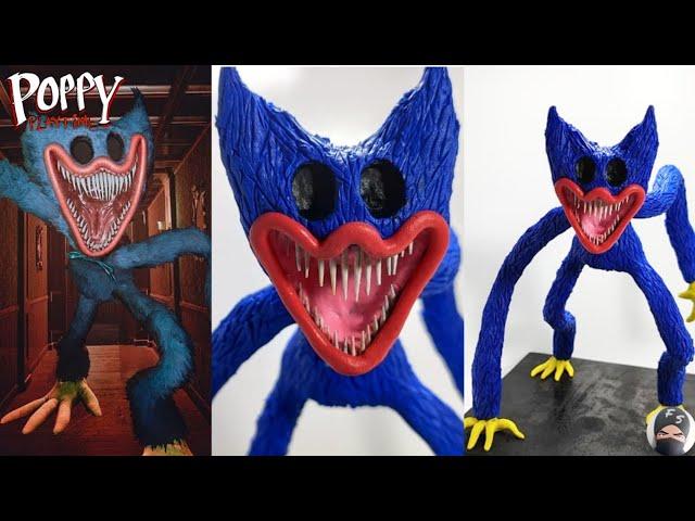 Cómo Hacer a Huggy Wuggy Nightmare Escultura en Plastilina || Poppy Playtime Chapter 3 ||