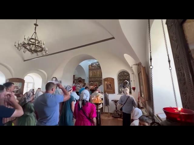 Церковь Зачатия Иоанна Предтечи в селе Губино, Козельский район, Калужская область. Июль 2022