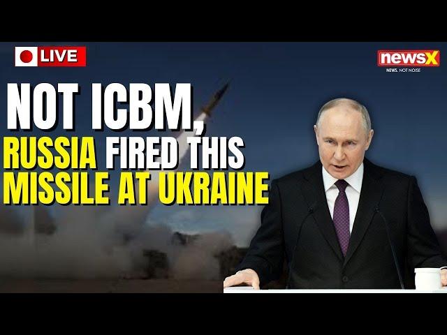 LIVE: Putin Says Russia Fired ‘Hypersonic’ Ballistic Missile At Ukraine | NewsX