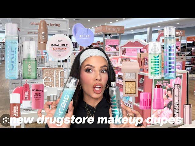 new DRUGSTORE MAKEUP DUPES tested (are they worth your money?!)
