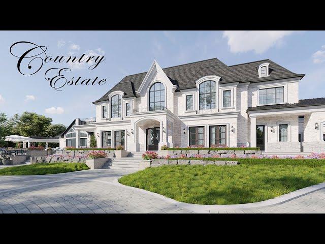 Country Luxury Estate – Designed by Flora Di Menna Designs Inc.