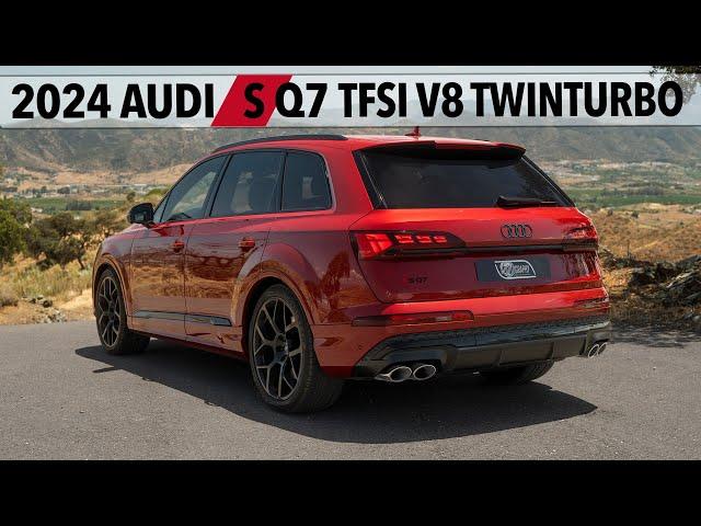 2024 AUDI SQ7 V8TT FACELIFT - Better than an RSQ8? An SUV with character! All details & sounds