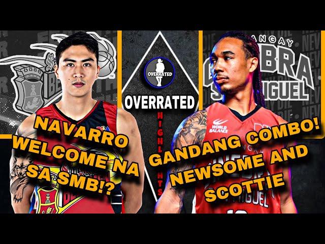 BREAKING: MERALCO BOLTS BINIGAY NA SI NEWSOME SA GINEBRA!? | WILLIAM NAVARRO WELCOME TO SMB!