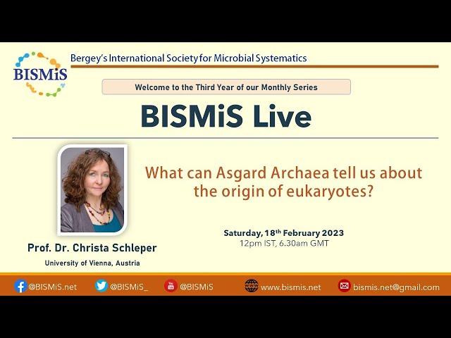 BISMiS Live 2023 - Inaugural Session with Christa Schleper